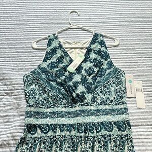 Wisp teal maxi dress